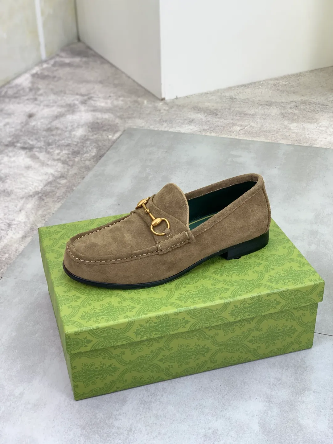Men's men's shoes 💰P540 [New style] Water dyed cowhide 💰💎💎💎 [Gucci] Gucci high-end men's formal business leather shoes, original order 1:1! Original imported high-end washed calfskin, original metal buckle, imported first-layer cowhide lining for feet, original outsole, men's shoe size: 38-45, multiple colors available